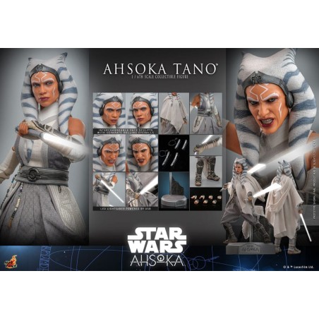 Hot Toys Star Wars: Ahsoka Tano 1/6 Action Figure 28 cm