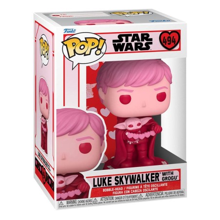 Funko Pop! Star Wars: Valentine Luke & Grogu