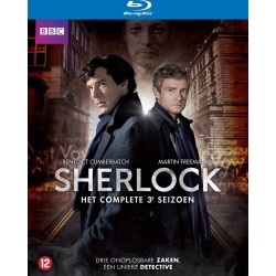 Blu-ray: Sherlock Seizoen 3 - Used (NL)