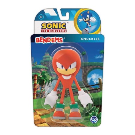 Sonic the Hedgehog: Knuckles Bend-Ems Figure 12 cm