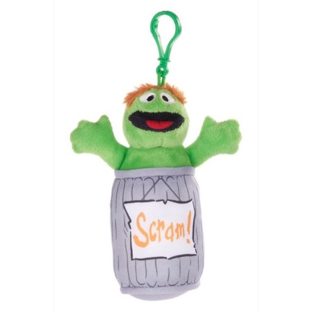 Sesamstraat: Oscar Plush Bagclip 10 cm