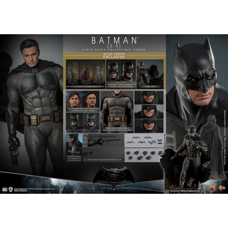 Hot Toys DC Comics: Batman vs Superman Dawn of Justice - Batman