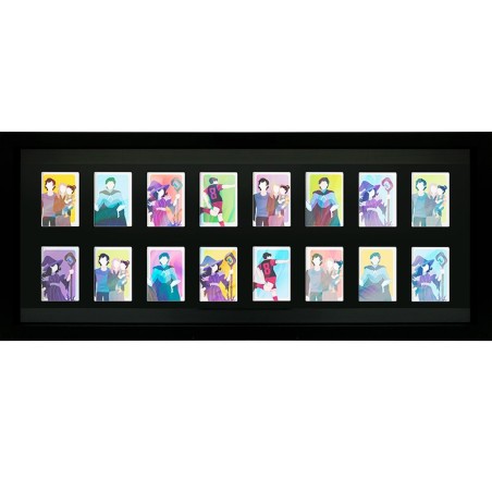 Trading Card Collector Frame 16 Position Black (30.5x76cm)