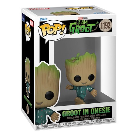 Funko Pop! Marvel: I Am Groot - Groot in PJs (dancing)