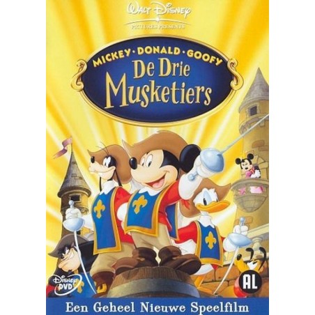 DVD: Disney De Drie Musketiers - Used (NL)