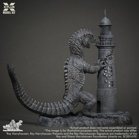 Ray Harryhausen's Rhedosaurus 1/72 Plastic Model Kit 23 cm