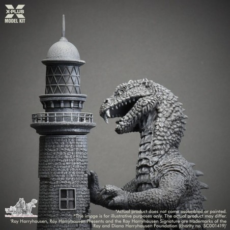 Ray Harryhausen's Rhedosaurus 1/72 Plastic Model Kit 23 cm