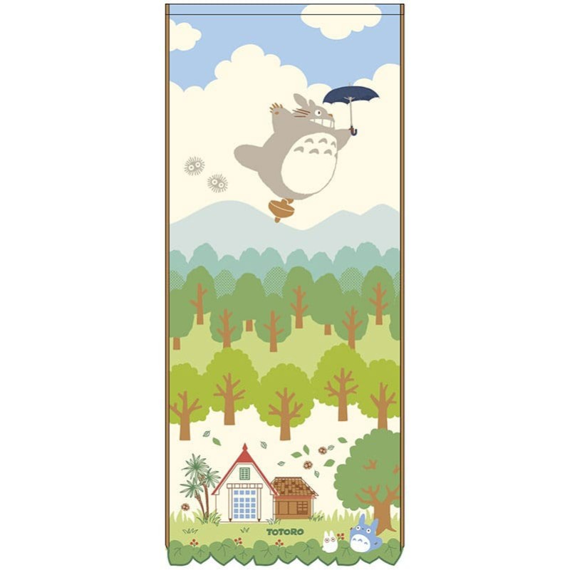 Studio Ghibli: Totoro in the Sky Towel 34 x 80 cm