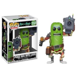 Funko Pop! Animation: Rick and Morty - Pickle Rick with Laser