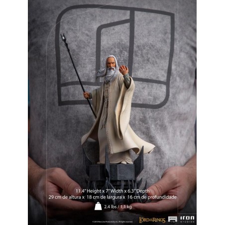 The Lord Of The Rings: Saruman BDS Art Scale 1/10 Statue 29 cm