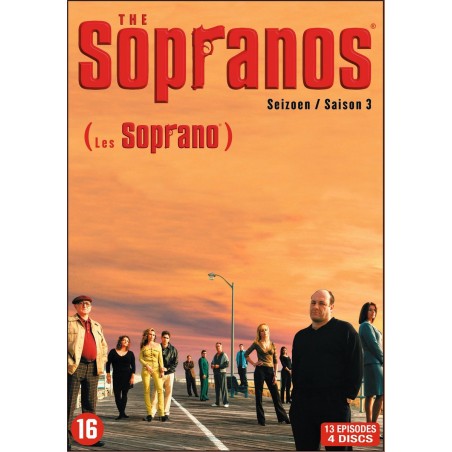 Sopranos - Seizoen 3 - 4 x DVD - Used (NL)