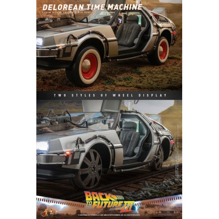 Hot Toys Back to the Future III: DeLorean Time Machine 1/6