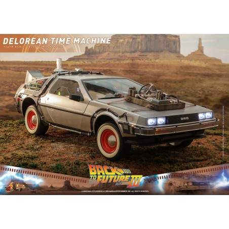 Hot Toys Back to the Future III: DeLorean Time Machine 1/6