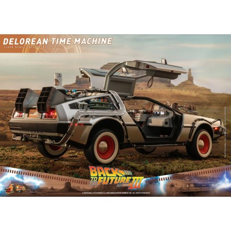 Hot Toys Back to the Future III: DeLorean Time Machine 1/6