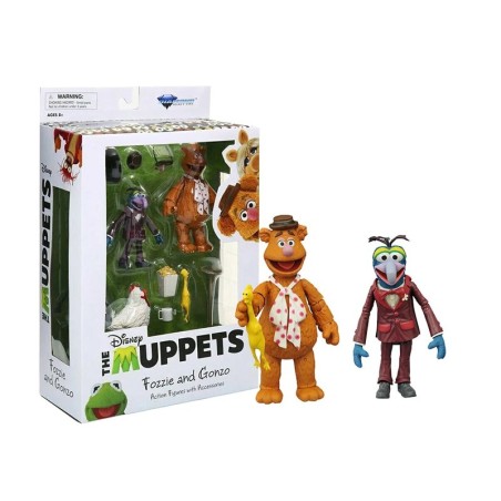 The Muppets Select Action Figure 2-Pack Gonzo and Fozzie set