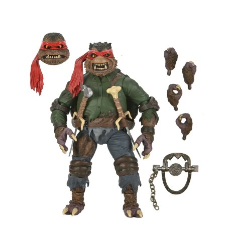 NECA Universal Monsters x TMNT: Ultimate Raphael as the Wolfman