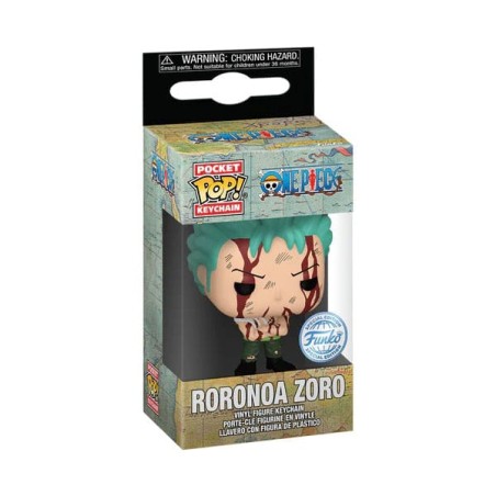 Funko Pop! Keychain: One Piece - Roronoa Zoro (Nothing Happened)