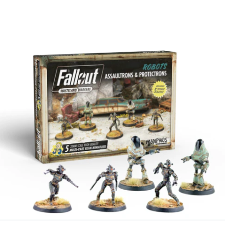 Fallout: Wasteland Warfare - Robots: Assaultrons & Protectrons