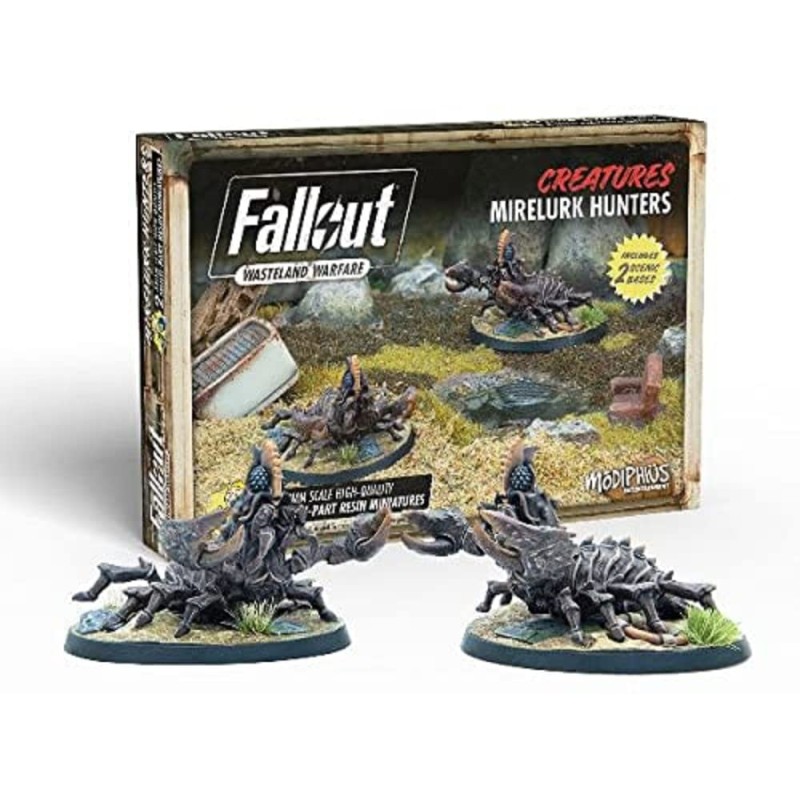 Fallout: Wasteland Warfare - Creatures: Mirelurk Hunters