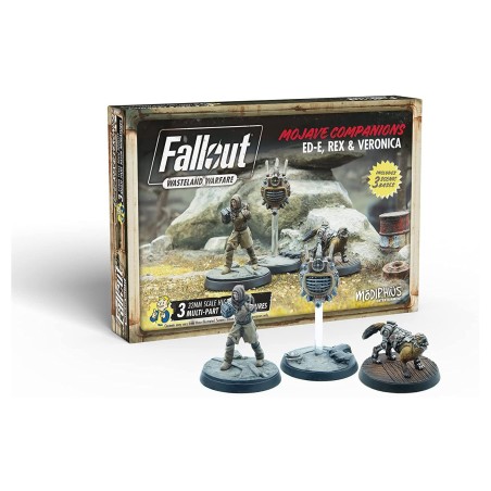 Fallout: Wasteland Warfare - Ed-E, Rex and Veronica