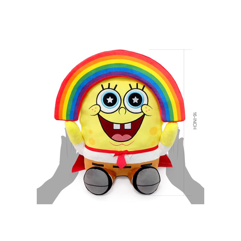 SpongeBob Squarepants: SpongeBob Rainbow 16 inch (40cm) HugMe