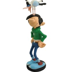 Guust Flater: Gaston and Seagull Statue 20cm