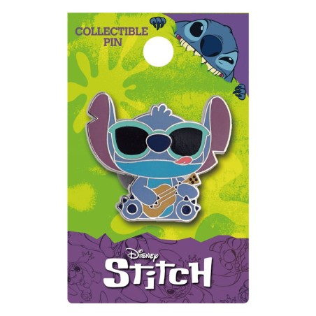 Disney: Ukulele Stitch Pin Badge 4 cm