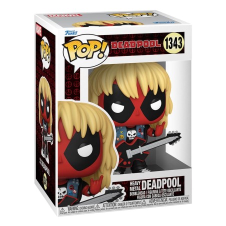 Funko Pop! Marvel: Heavy Metal Deadpool