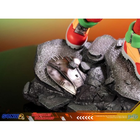 Sonic the Hedgehog 2: Knuckles Standoff Statue 30 cm