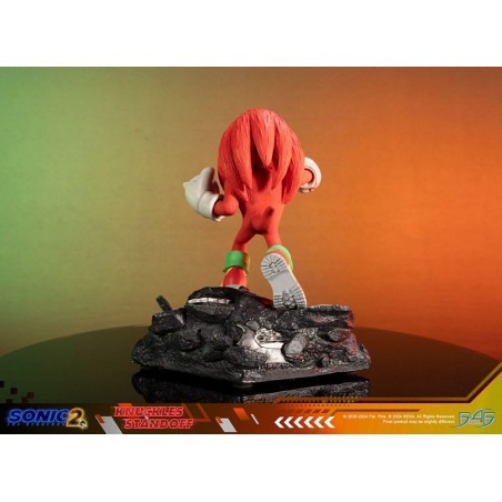 Sonic the Hedgehog 2: Knuckles Standoff Statue 30 cm