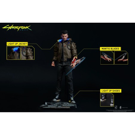 Cyberpunk 2077: Male V with Female V and Motorcycle 1:6 Scale
