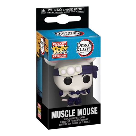 Funko Pop! Keychain: Demon Slayer - Muscle Mouse