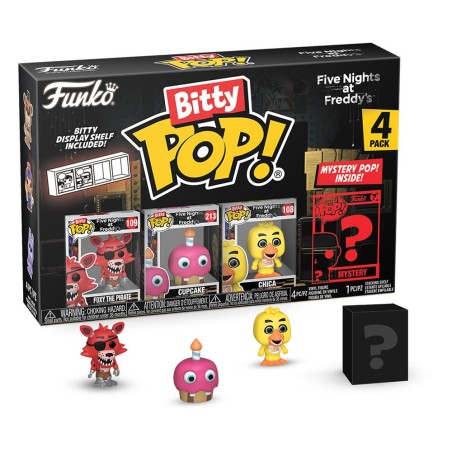 Funko Pop! Five Nights at Freddy's: Bitty Pop 4-Pack Foxy