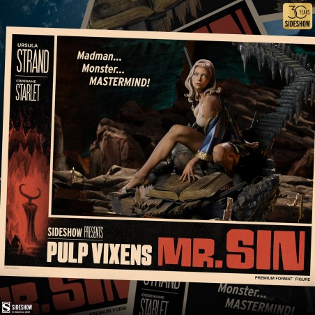 Sideshow Originals: Pulp Vixens - Mr. Sin 1:4 Scale Statue