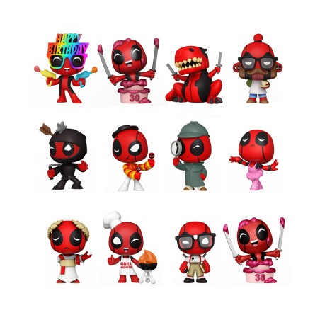 Funko Mystery Mini: Deadpool 30th Anniversary (1 stuk - 1 piece)