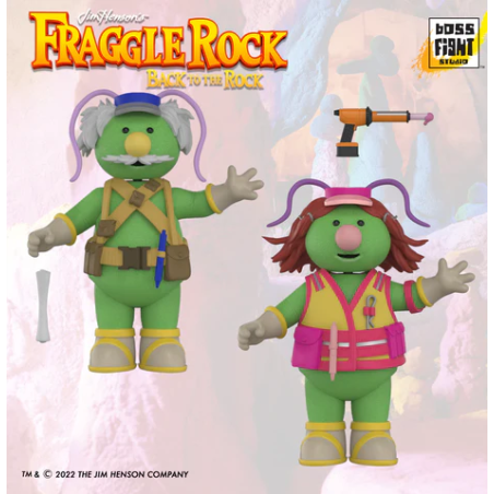 Disney: Fraggle Rock Action Figures 2 Pack Doozer Freggels