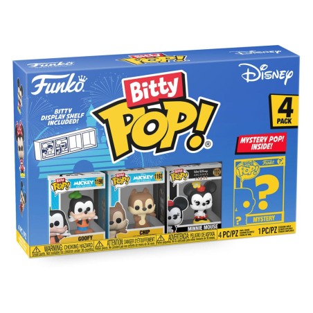 Funko Pop! Disney: Bitty 4-pack Goofy