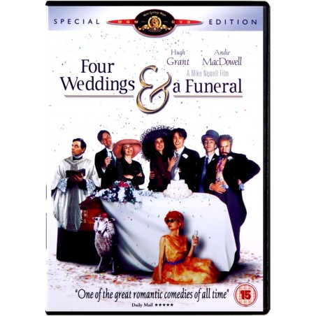 DVD: Four Weddings & A Funeral - Used (ENG)