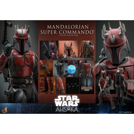 Hot Toys Star Wars: Ahsoka - Mandalorian Super Commando 1:6
