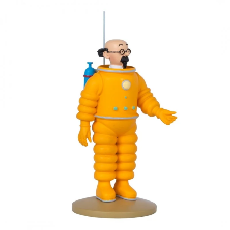 Kuifje: Professor Zonnebloem als Kosmonaut 14 cm