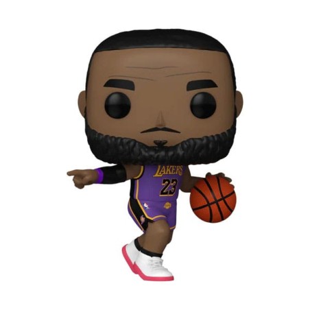 Funko Pop! Basketball: LeBron James (Purple Lakers)