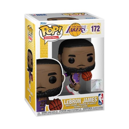 Funko Pop! Basketball: LeBron James (Purple Lakers)