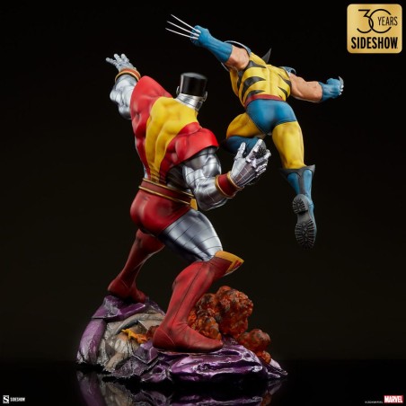 Marvel Premium Format Statue Fastball Special: Colossus and