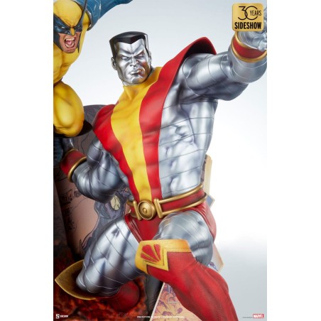 Marvel Statue Fastball Special: Colossus and Wolverine Statue