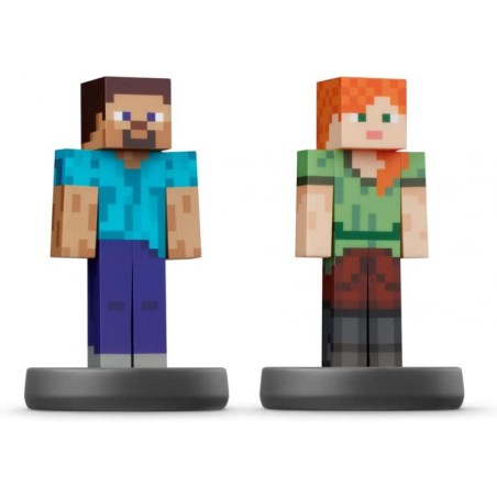 Nintendo Amiibo: Minecraft - Steve & Alex