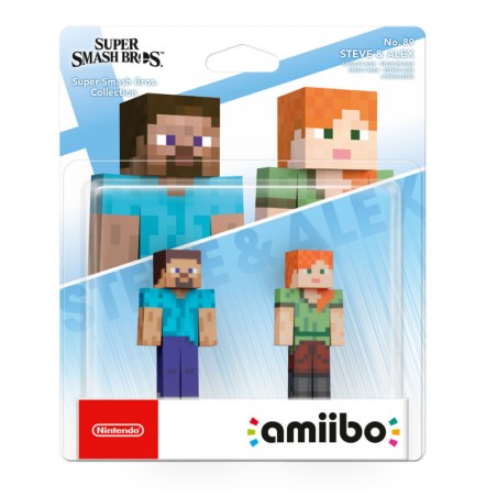 Nintendo Amiibo: Minecraft - Steve & Alex