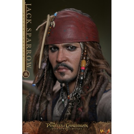 Hot Toys Pirates of the Caribbean: Jack Sparrow Deluxe Version