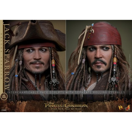 Hot Toys Pirates of the Caribbean: Jack Sparrow Deluxe Version