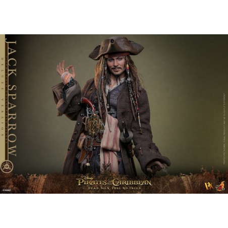 Hot Toys Pirates of the Caribbean: Jack Sparrow Deluxe Version