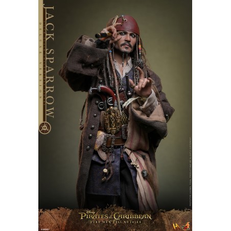 Hot Toys Pirates of the Caribbean: Jack Sparrow Deluxe Version